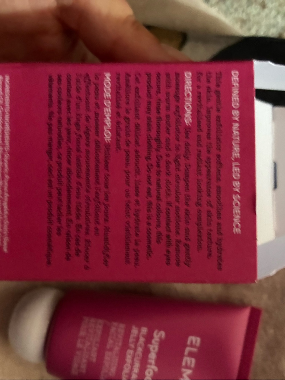 ELEMIS Superfood Blackcurrant Jelly Exfoliator 50ml - Picture 2 of 4